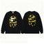 BAPE Style Big Camo Ape Head Long-Sleeve Tee - Black/Yellow