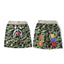 BAPE Style Camo Shark Casual Shorts - Classic Green