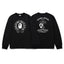 BAPE x Chrome Hearts Style Horseshoe & Cross Long-Sleeve Tee - Black
