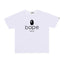BAPE Style Minimalist Tokyo Logo Short-Sleeve Tee - White