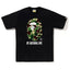 BAPE Style Camo Big Ape Head Short-Sleeve Tee - Black/Classic Green