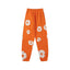 "Denim Tears" Orange Floral Pattern Oversized Sweatpants