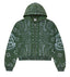 Vale Forever Flag Zip Up Hoodie Green