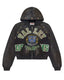 Vale Forever Gem Zip Up Hoodie Black