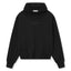 Fear Of God Essentials Classic Fleece Jet Black Hoodie (FW25)