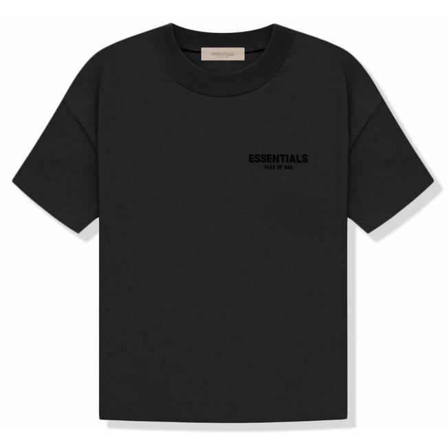 Fear Of God Essentials Black T Shirt (SS22) Main Image