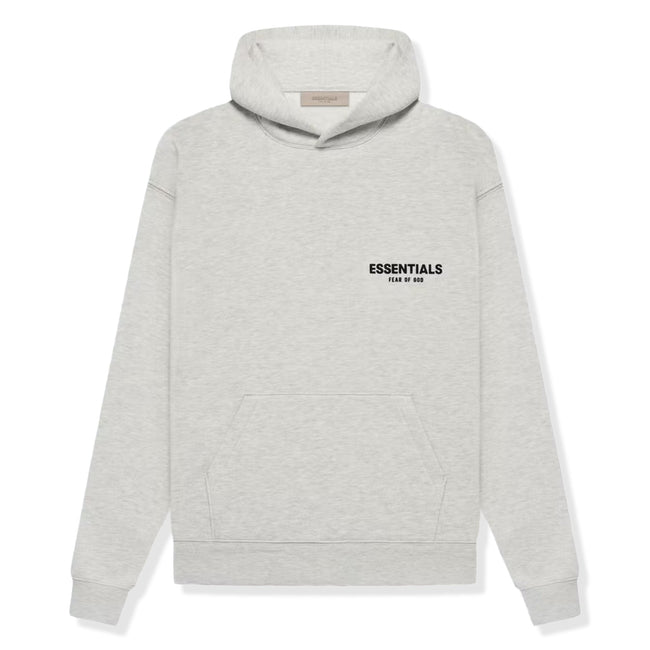 Fear Of God Essentials Light Oatmeal Hoodie (SS22) Hover Image