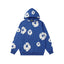 Denim Tears Cotton Wreath Graphic Hoodie - Cobalt Blue / Relaxed Streetwear Fit