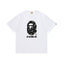 BAPE Style Dark Camo Big Ape Head Short-Sleeve Tee - White