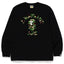 BAPE Style Arch Logo Camo Ape Head Long-Sleeve Tee - Black/Green