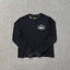 Corteiz Alcatraz 4-Star Logo Long Sleeve Thermal Tee - Black