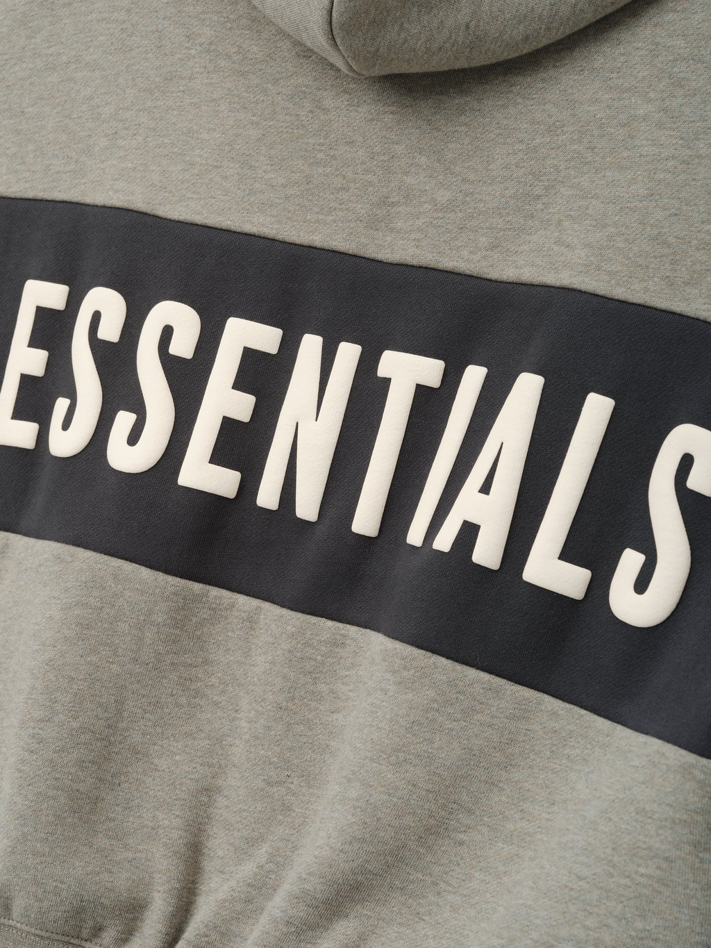 Fear Of God Essentials Kids Cropped Relaxed Panelled Hoodie