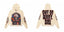 Vintage "Godspeed" Racing Skull Oversized Beige Hoodie