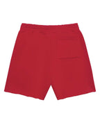 Sp5der Angel Number Sweatshorts Merlot