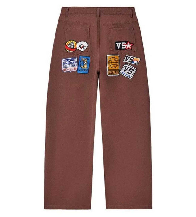 Vale Forever 1980s Painter Denim Brown Wash Main Image