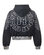 Vale Forever Anthem Zip Up Hoodie Black