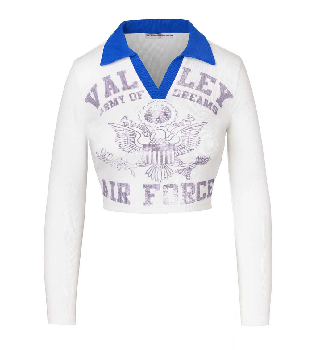 Vale Forever Army Rugby L/S White