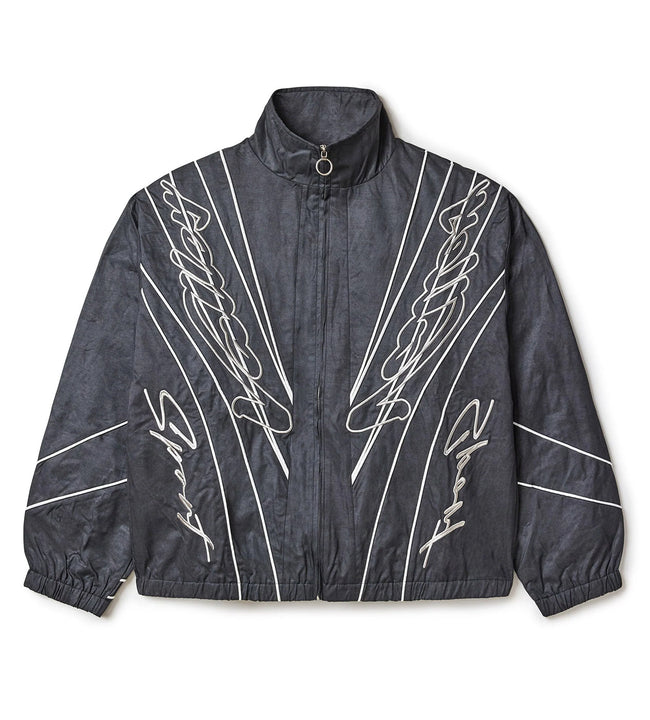 Vale Forever Ash Black Spiral Track Jacket Hover Image