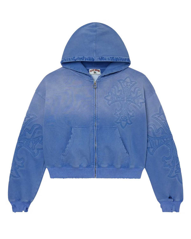 Vale Forever Carver Zip Up Hoodie Ice Blue Hover Image