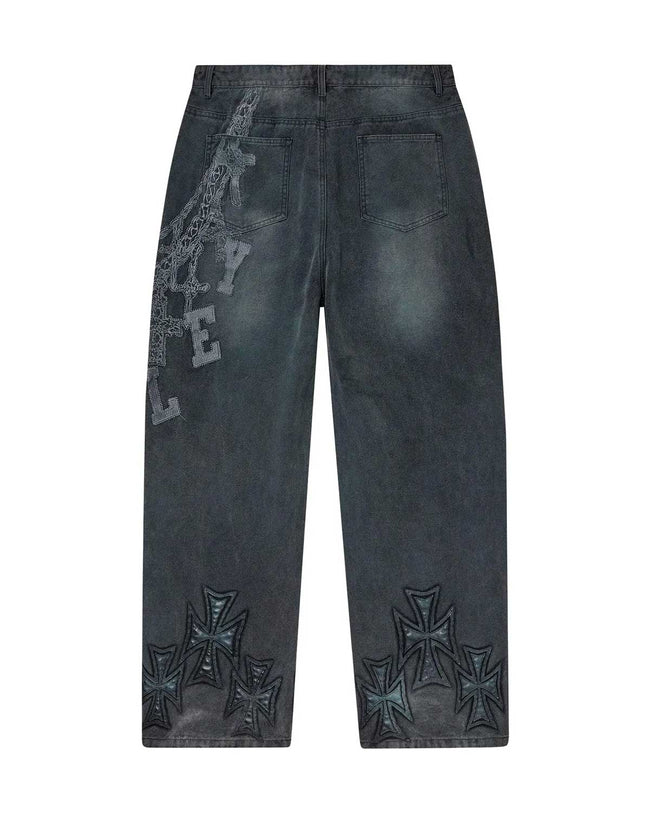 Vale Forever Chain Painter Pants Asphalt Black Main Image
