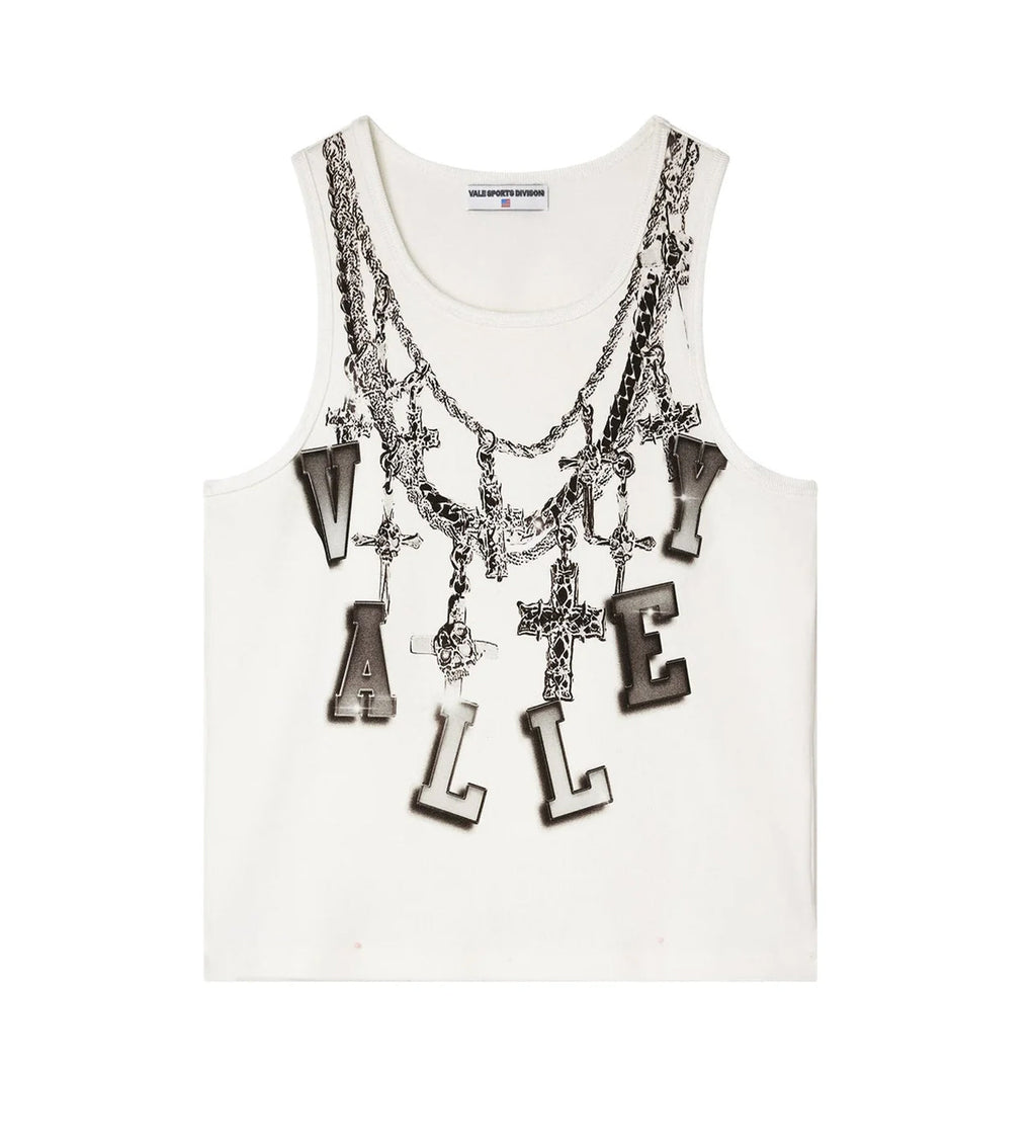 Vale Forever Chain Tank White