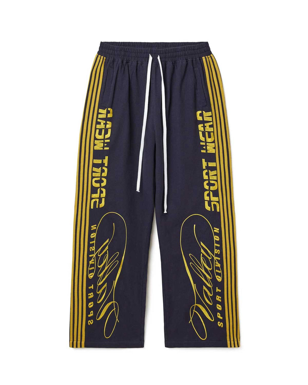 Vale Forever Cursive Track Pants Navy
