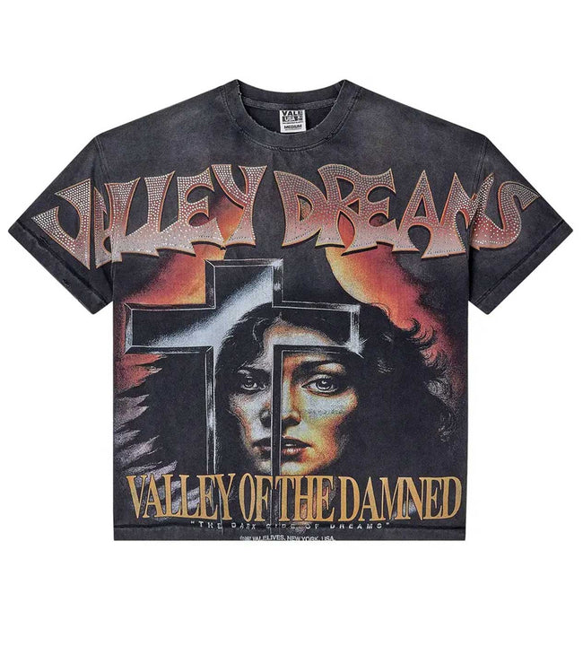 Vale Forever Damned Bling Tee Black Hover Image