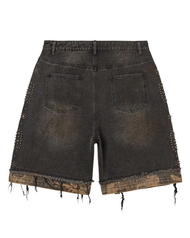 Vale Forever Double Jorts Black Main Image