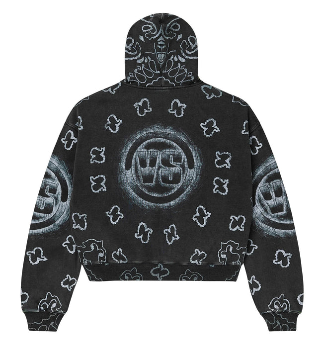 Vale Forever Flag Zip Up Hoodie Black Main Image