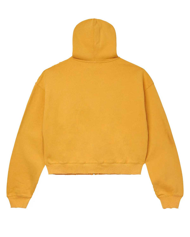 Vale Forever Gold Rush Zip Up Hoodie Yellow Main Image