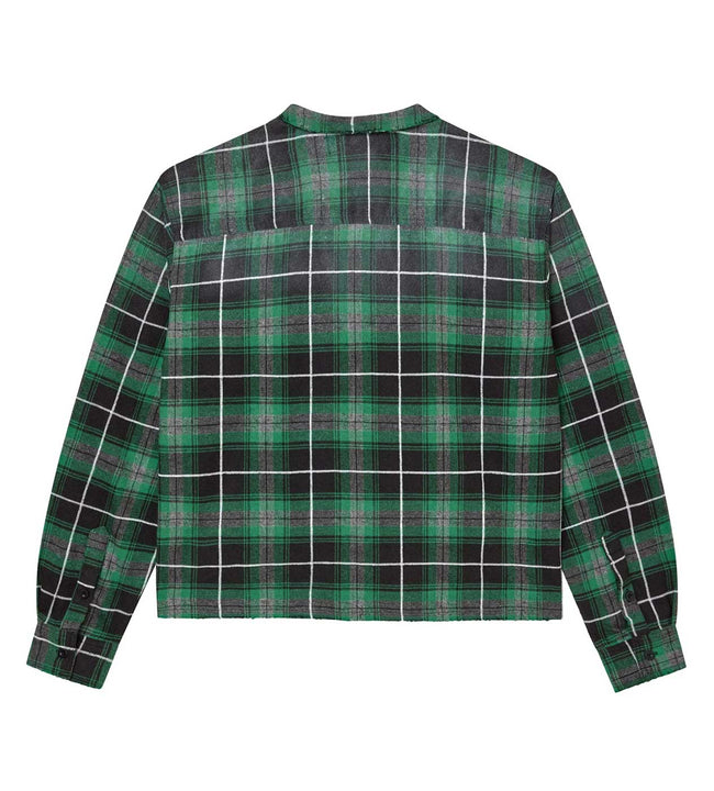 Vale Forever Grinch Gems Flannel Green Main Image