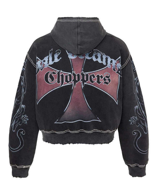 Vale Forever Hardy Boyz Zip Up Hoodie Black Main Image