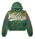 Vale Forever Inferno Zip Up Hoodie Green