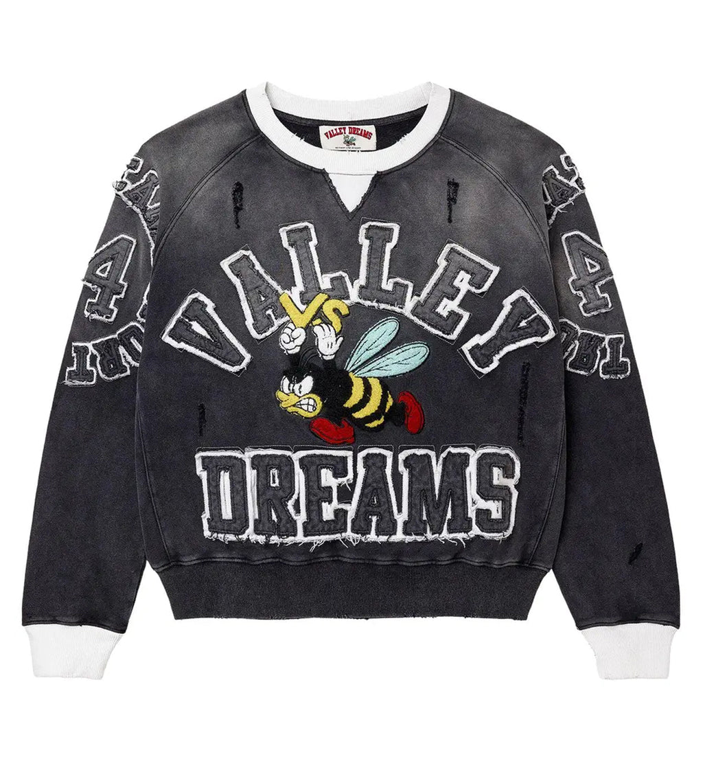 Vale Forever Insignia Crewneck Black