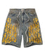 Vale Forever Lucky Charms Jorts Blue/Yellow