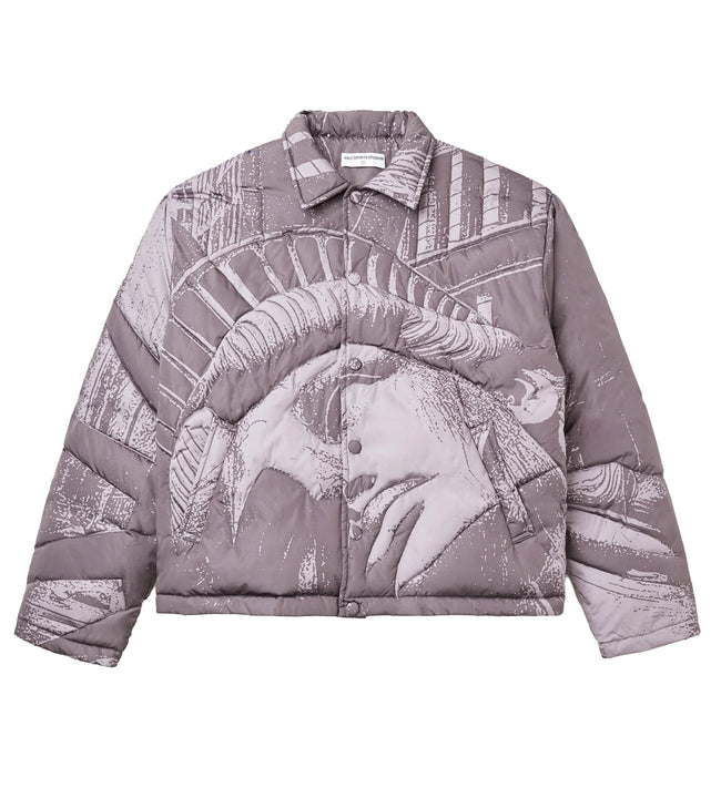 Vale Forever New York Puffer Jacket Grey Hover Image