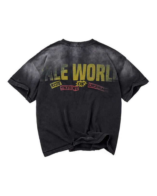 Vale Forever Newspaper Tee Black Main Image