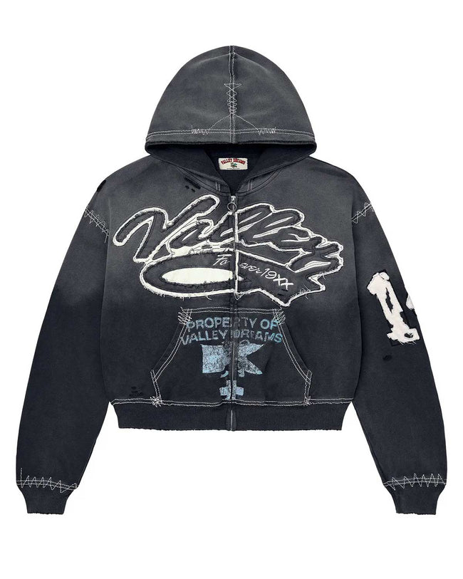 Vale Forever Religion Zip-Up Hoodie Black Hover Image