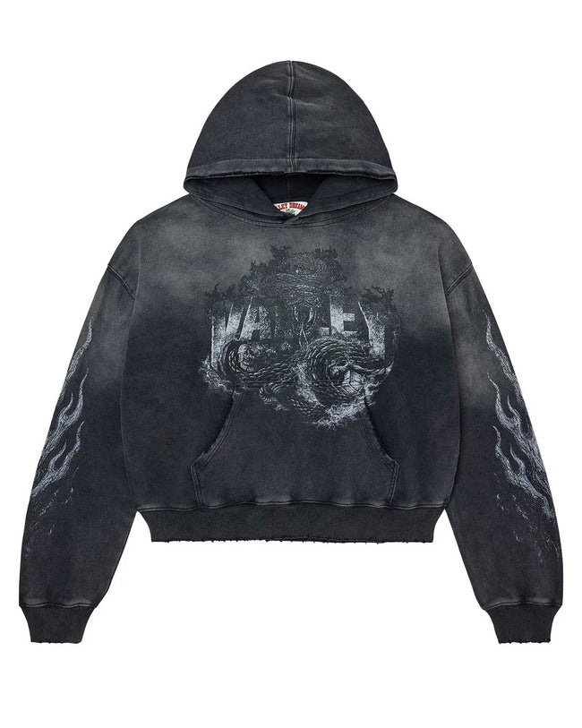 Vale Forever Serpent Mono Pullover Hoodie Black Hover Image