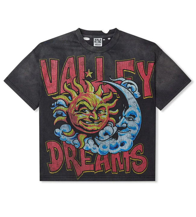 Vale Forever Thrashed Sun Tee Black Hover Image