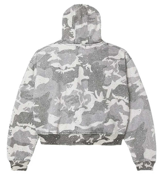 Vale Forever Winter Crystal Camo Work Jacket Grey Main Image