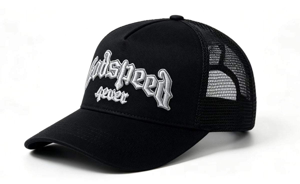 Godspeed Forever Trucker 3M Reflective Hat Black