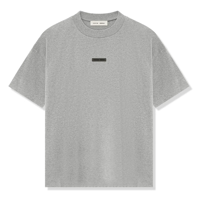 Fear Of God Essentials Classic Concrete Heather T-Shirt (FW25) Hover Image