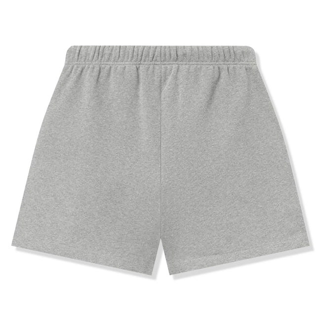 Fear Of God Essentials Classic Fleece Concrete Heather Shorts (FW25) Main Image
