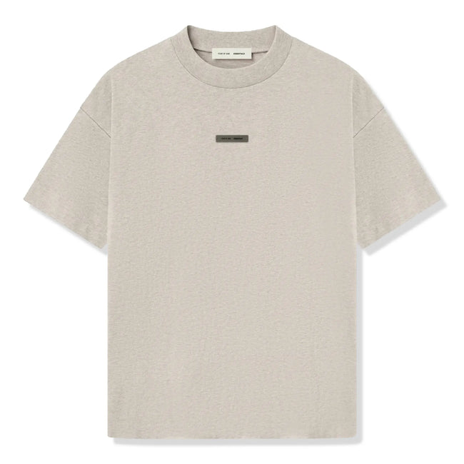 Fear Of God Essentials Classic Heather Stone T-Shirt (FW25) Hover Image