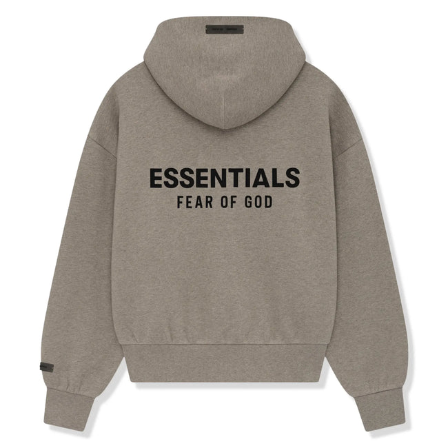Fear Of God Essentials Classic Hood Homestead Heather Zip-Up Hoodie (SS25) Main Image