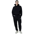 Fear Of God Essentials Classic Fit Jet Black Sweatpants (SS25)