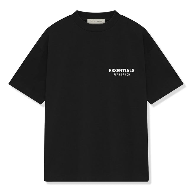Fear Of God Essentials Classic Jet Black T-Shirt (SS25) Hover Image