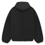 Fear Of God Essentials Core Collection Nylon Fleece Black Hoodie (SS24)