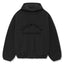 Fear Of God Essentials Core Collection Nylon Fleece Black Hoodie (SS24)